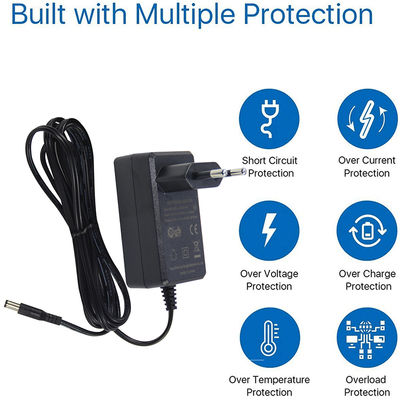 12W 1A EU DC Power Adapter 12V 1A μετατροπέας AC-DC