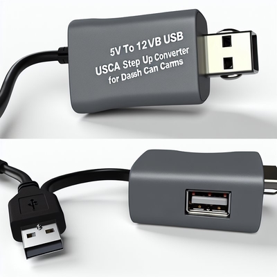 5V USB Step-Up μετατροπέας προσαρμογέα ισχύος με πρίζα αναπτήρα τσιγάρων για οχήματα