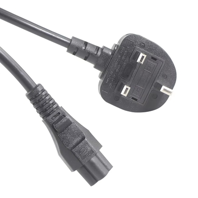 Καλώδιο τροφοδοσίας UK BS 1363 σε IEC C5 250V 2.5A για φορτιστή Laptop