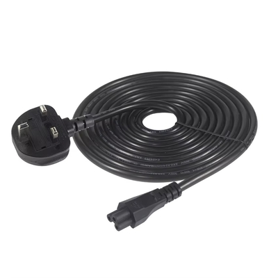 Καλώδιο τροφοδοσίας UK BS 1363 σε IEC C5 250V 2.5A για φορτιστή Laptop