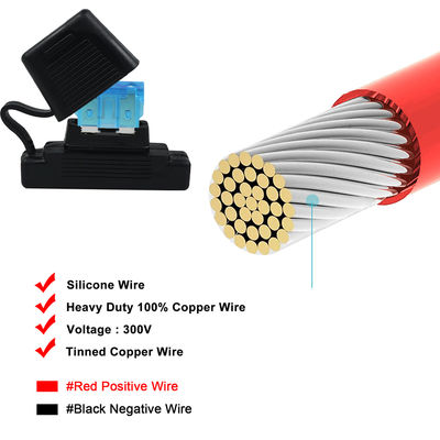 20A Κρατητής ασφαλιστήρων με 12 καλώδια AWG για οχήματα