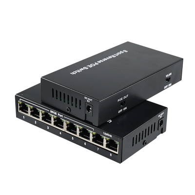 8-Port Reverse PoE Switch με 12V DC έξοδο για κάμερες IP