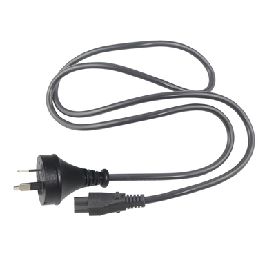 AU Εναρμόνιση στο C7 Power Cord 2 Core 1.8M 240V για Ηλεκτρονικά