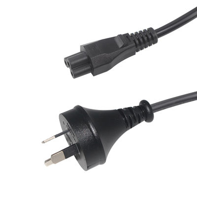 AU Συνδέστε το IEC C5 Power Cord 3 Core 1.8M 240V 2.5A Αυστραλιανό καλώδιο 3 πιν Cloverleaf για προσαρμογέα φορητού υπολογιστή και προβολέα