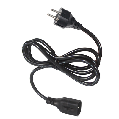 VDE H05VV-F 3G1.0mm2 Schuko σε C14 καλώδιο ισχύος για διακομιστές