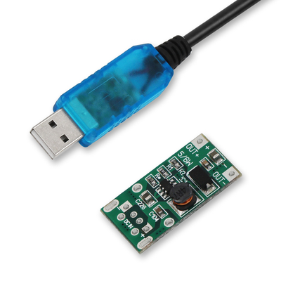 Καλώδιο μετατροπέα ισχύος USB σε DC Step up 5V σε 9V 12V Αντάπτορας ενίσχυσης τάσης για Router Camera LED Light Small Fan