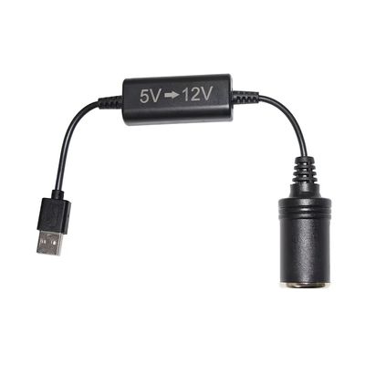 5V έως 12V USB Adapter Step up Converter Cable με Cigarette Lighter Socket Booster Cord για DVR αυτοκινήτου GPS Camera Router Fan LED