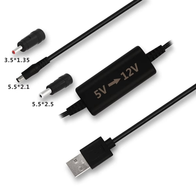 Καλώδιο μετατροπέα συνεχούς ρεύματος USB σε 9V Καλώδιο τροφοδοσίας ρεύματος USB 5V σε 9V Καλώδιο αύξησης τάσης για ρουτέρ