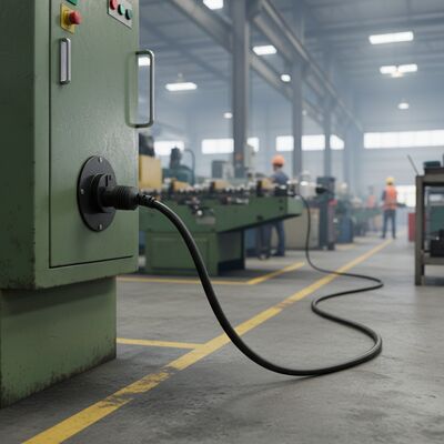 14AWG 15A NEMA L7-15P Locking Plug to L7-15R Locking Receptacle 1.5m Twist-Lock Adapter Extension Cord for Stage & Generator Use