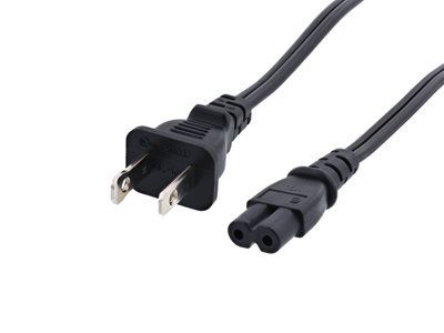 10 FT Καλώδιο τροφοδοσίας υπολογιστή C7 χωρίς πόλικο σύνδεσμο για εξοπλισμό γραφείου