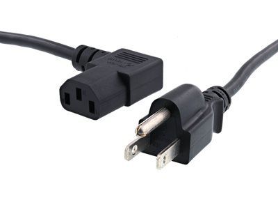 Εύκολο 6FT C13 Power Cord Standard System με σχεδιασμό δεξιάς γωνίας