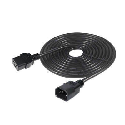 Καλώδιο ρεύματος IEC C19 σε C14 18-14AWG PVC Jacket